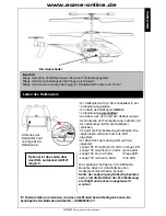 Предварительный просмотр 4 страницы ACME zoopa 150 Instruction Manual