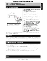 Предварительный просмотр 11 страницы ACME zoopa 150 Instruction Manual