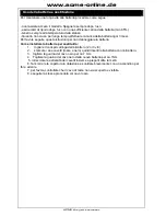 Предварительный просмотр 23 страницы ACME zoopa 150 Instruction Manual