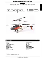 Предварительный просмотр 24 страницы ACME zoopa 150 Instruction Manual