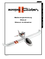 ACME zoopa II glider Instruction Manual preview