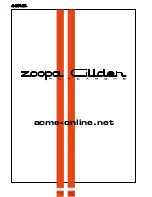 Предварительный просмотр 32 страницы ACME zoopa II glider Instruction Manual