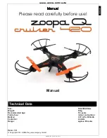 ACME zoopa Q 420 cruiser Manual Manual preview