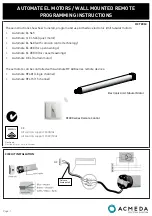 Acmeda RF400 Series Instructions preview