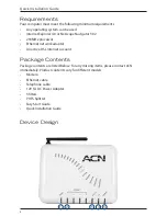 Preview for 4 page of ACN 4-POR T E THERNE T WIRELESS MODEM Quick Installation Manual