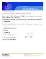 Preview for 4 page of Acnodes APH 8104 User Manual