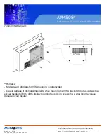 Preview for 8 page of Acnodes APM 5084 User Manual