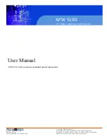 Acnodes APW 5190 User Manual preview