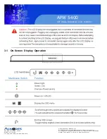 Preview for 10 page of Acnodes APW 5400 User Manual