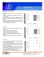 Preview for 11 page of Acnodes APW 5400 User Manual