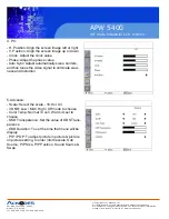 Preview for 12 page of Acnodes APW 5400 User Manual