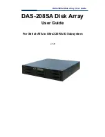 Preview for 1 page of Acnodes DAS-208SA User Manual