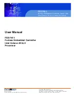 Acnodes FES7611 User Manual предпросмотр