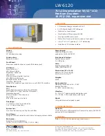 Acnodes LW 6120 Specifications preview