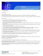 Предварительный просмотр 4 страницы Acnodes M3932 User Manual