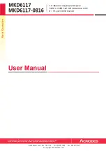 Acnodes MKD6117 User Manual предпросмотр