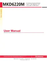 Acnodes MKD6220M User Manual предпросмотр