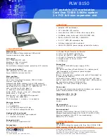 Preview for 1 page of Acnodes PLW 8150 Specifications