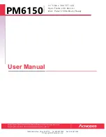 Preview for 1 page of Acnodes PM6150 User Manual