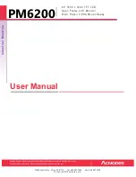 Предварительный просмотр 1 страницы Acnodes PM6200 User Manual