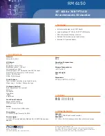 Acnodes RM 6150 Specifications preview