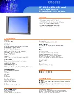 Acnodes RM 6193 Specifications preview