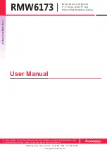 Предварительный просмотр 1 страницы Acnodes RMW6173 User Manual