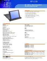 Acnodes RP 1152 Specifications preview