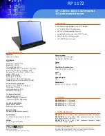 Acnodes RP 1172 Specifications preview