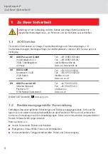 Предварительный просмотр 6 страницы ACO Haustechnik LipuSmart-P User Instructions