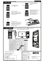 Preview for 2 page of ACO CDNP6 Instructions