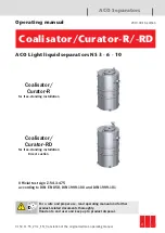 ACO Coalisator-R Operating Manual предпросмотр