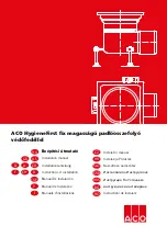 Preview for 1 page of ACO HygieneFirst Installation Manual