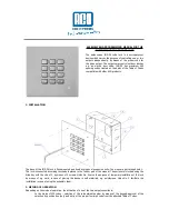 ACO INS-ZS Assembly And Programming Manual предпросмотр