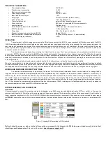 Предварительный просмотр 2 страницы ACO MOD-SPK-PRO Operating Manual