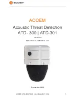 ACOEM ATD- 300 User Manual preview