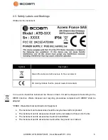 Preview for 6 page of ACOEM ATD- 300 User Manual