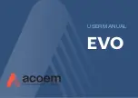 Preview for 1 page of ACOEM EVO User Manual