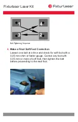 Preview for 4 page of ACOEM Fixturlaser Laser Kit Quick Tips