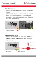 Preview for 7 page of ACOEM Fixturlaser Laser Kit Quick Tips