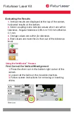 Preview for 9 page of ACOEM Fixturlaser Laser Kit Quick Tips