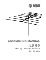 Acom LS 86 Assembling Manual предпросмотр