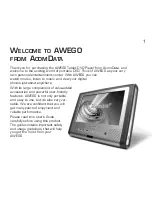 Preview for 3 page of Acomdata AWEGO PDVD7 User Manual