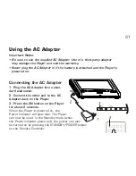 Preview for 23 page of Acomdata AWEGO PDVD7 User Manual