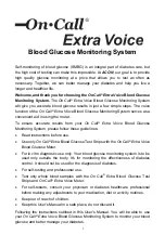 Preview for 2 page of Acon On-Call Extra Voice User Manual