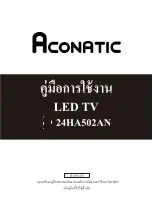 ACONATIC 24HA502AN Manual preview