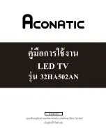 ACONATIC 32HA502AN Manual preview