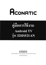 ACONATIC 32HS521AN Manual preview