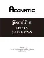 ACONATIC 43HS522AN Manual preview