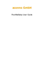 Preview for 1 page of aconno RootMeBaby User Manual